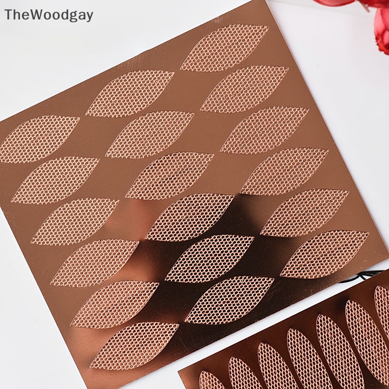 Thewoodgay 18/24 cái miếng dán mí mắt vô hình ren dải nâng mắt hai mí băng keo dán mắt dụng cụ băng mắt en