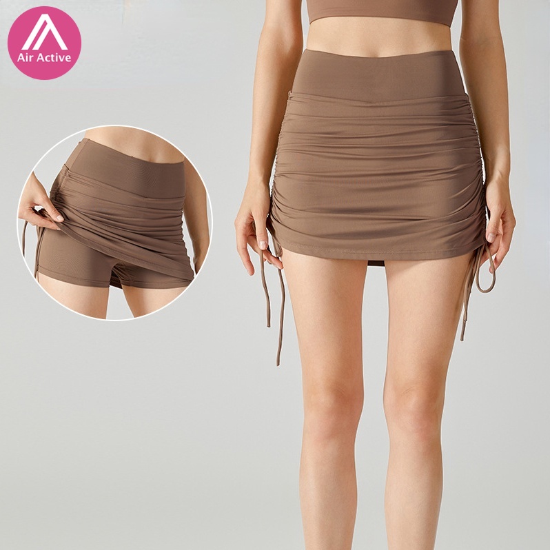 Chân váy ngắn AIRACTIVE LEISURE tập yoga lưng cao co giãn tốt điều chỉnh được thời trang