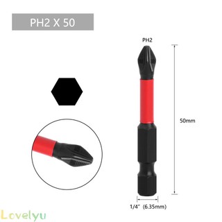 ⭐LOVE⭐ Cross Drill Bit Electric Drill Bit Head Non-Slip PH2 Power Tools Durable