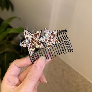 Lược cài tóc phối ngôi sao đính đá lấp lánh CHLINS