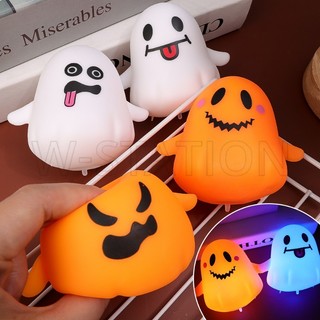 Đồ Chơi Bóp Tay Phát Sáng Hình Ma Quỷ Dễ Thương Vui Nhộn Cho halloween