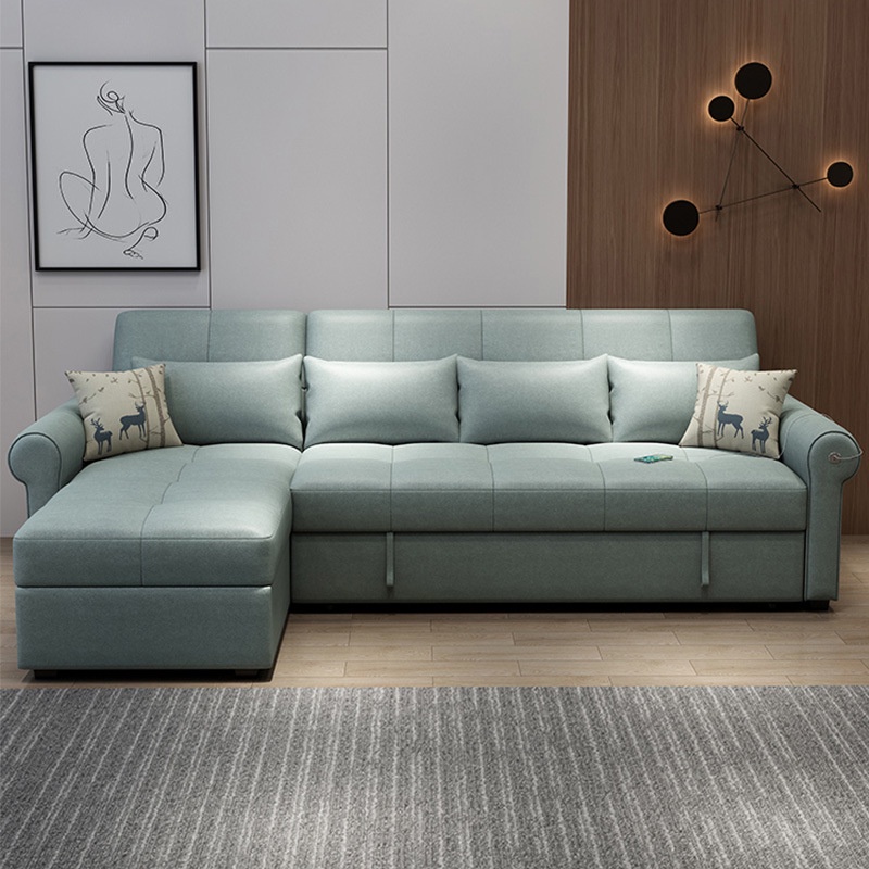 Ghế Sofa Giường Loại 2m4 H69 Plus Gấp Gọn Khung Thép Chắc Chắn Chịu Lực 800kg, Sofa Bed Chọn Màu Và Chất Liệu Ghế | BigBuy360 - bigbuy360.vn