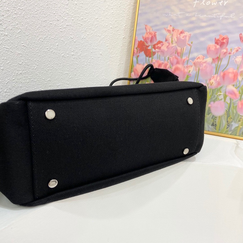 Vivienne westwood mới hợp thời trang túi đeo vai di động dung tích lớn all-match túi dây rút vải túi messenger