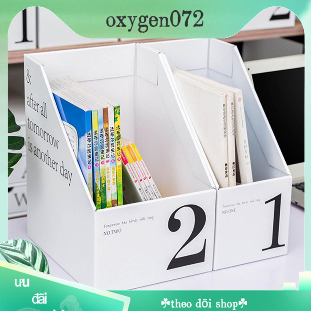 Kệ để sách Để Bàn Sắp Xếp Lưu Trữ Cho Sách Sổ Tay Tạp Chí Phong Bì - Oxygen072