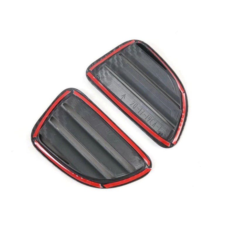 1 Bộ Phụ Kiện: 2 Bộ Vỏ Bọc Nâng Cửa Kính Xe Hơi Nâng &amp; 1 Bộ Lỗ Thông Gió Phía Trước