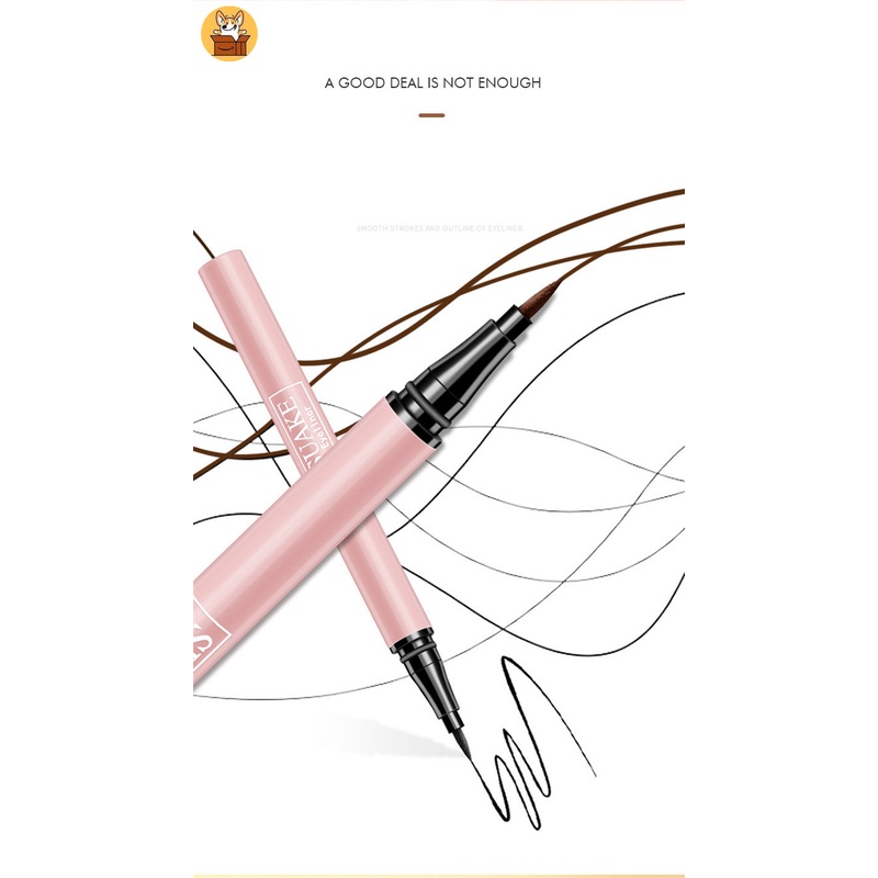 Bút Kẻ Mắt Nước Màu Đen / Nâu Kháng Nước Lâu Trôi Chống Mồ Hôi Không Dễ Lem Nhòe