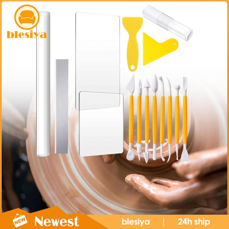 Bộ 15 Dụng Cụ Điêu Khắc Đất Sét Cho Người Lớn Và Trẻ Em