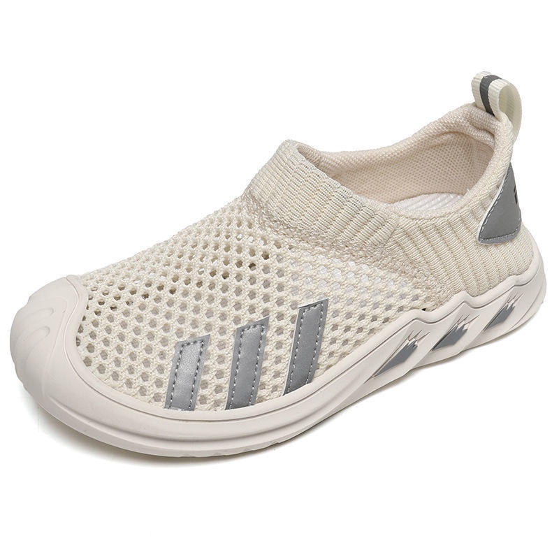 Giày Thể Thao Đế Mềm Phối Lưới Mỏng Thoáng Khí Thời Trang Xuân Hè 2023 Cho Bé