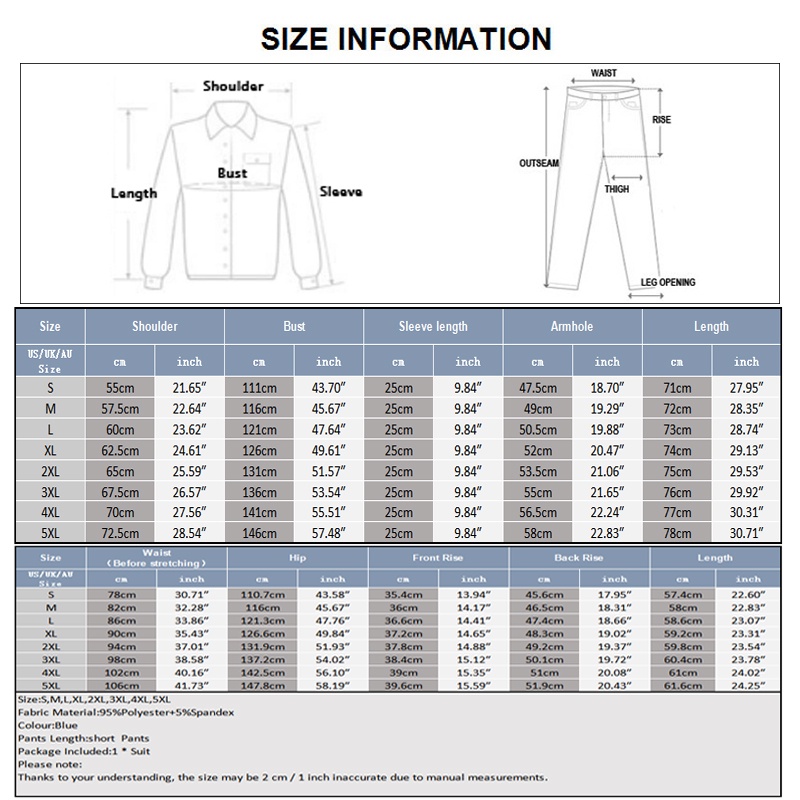 INCERUN Bộ Đồ Hai Mảnh In Họa Tiết Đại Dương Cho Nam Giới