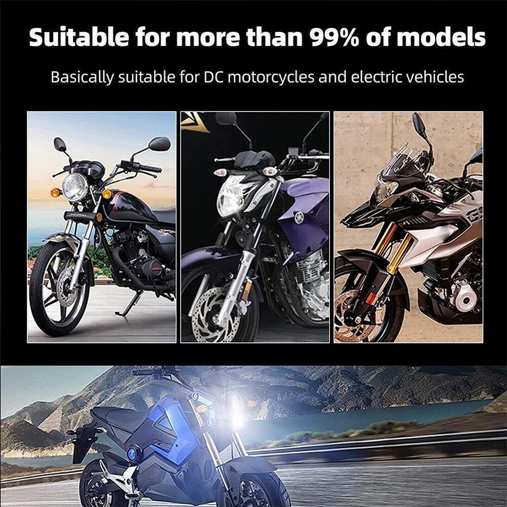 Đèn Pha Led BA20D Chiếu Sương Mù / Thấp Cho Xe Mô Tô