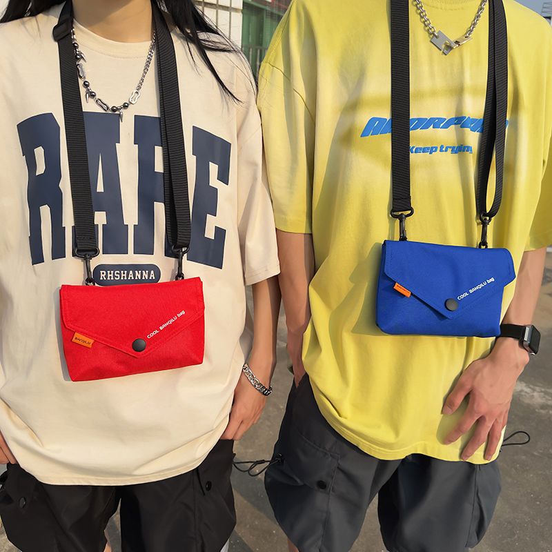 Túi Đeo Chéo Mini Đựng Điện Thoại Phong Cách Thể Thao Đường Phố