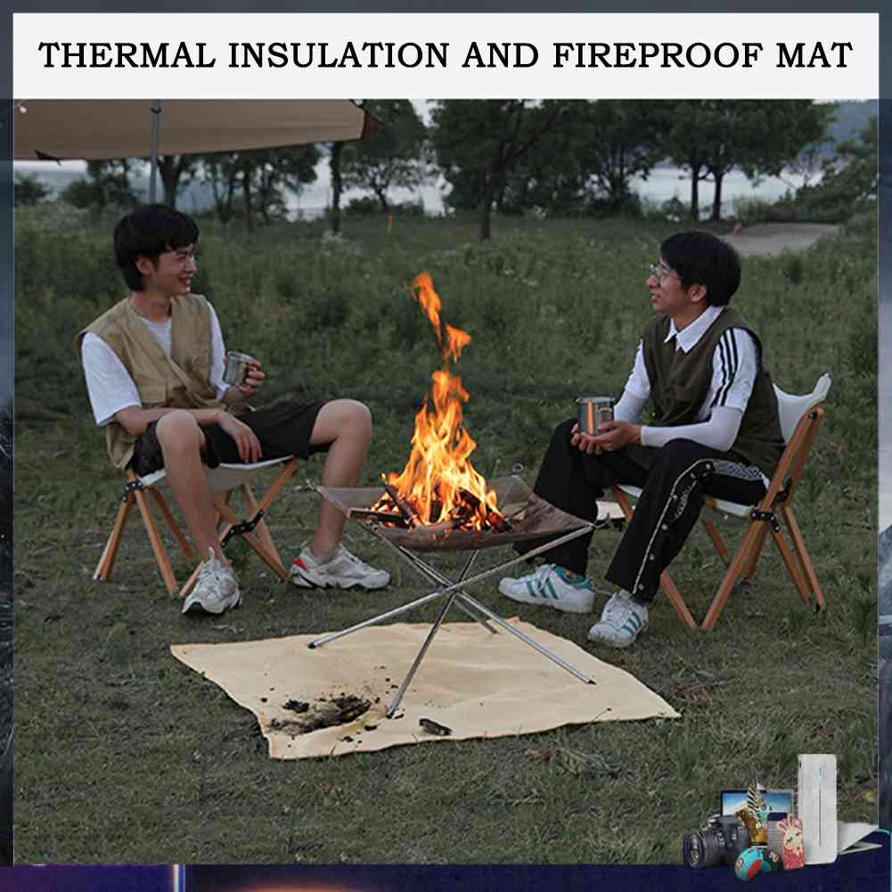 Thảm Sợi Thủy Tinh Lót Sàn Chống Cháy Tiện Dụng Cho Sân Vườn