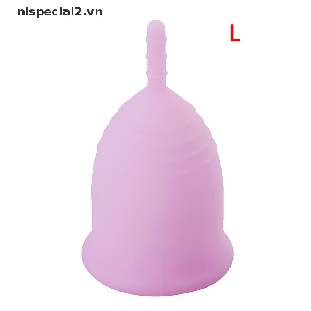 [Đặc Biệt] S L Cốc Kinh Nguyệt Bằng Silicon Mềm Có Thể Tái Sử Dụng Cho Nữ [VN]