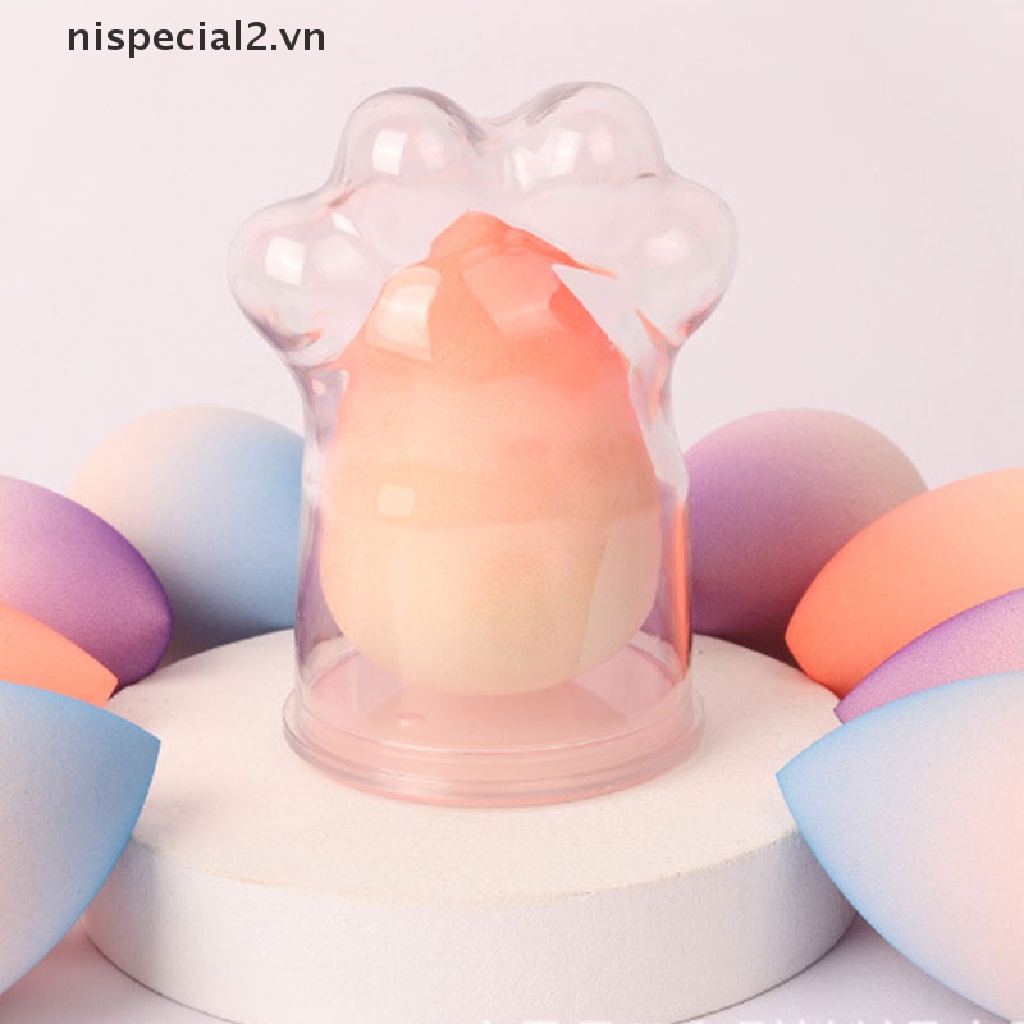 Hộp Mút Trang Điểm Hình Móng Vuốt Mèo Cho Nữ