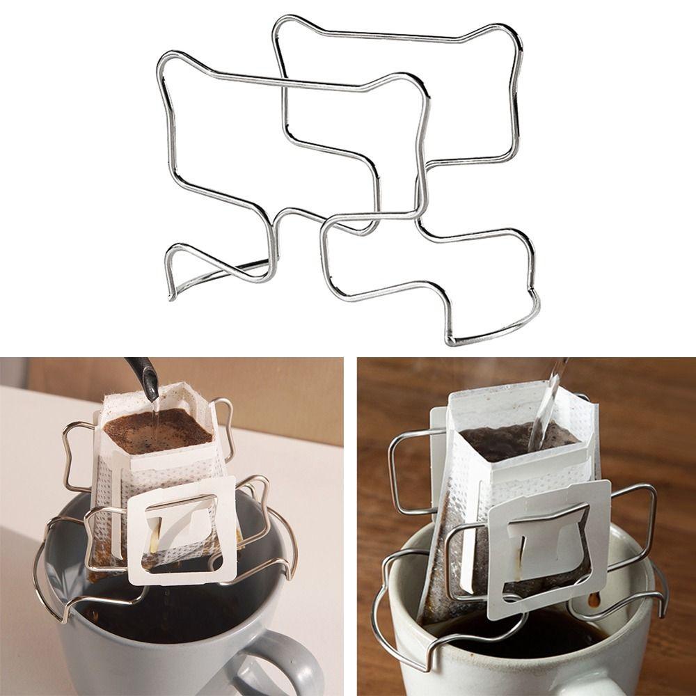 .Giá Đỡ Túi Lọc Cà Phê Bằng Thép Không Gỉ Tái Sử Dụng Được