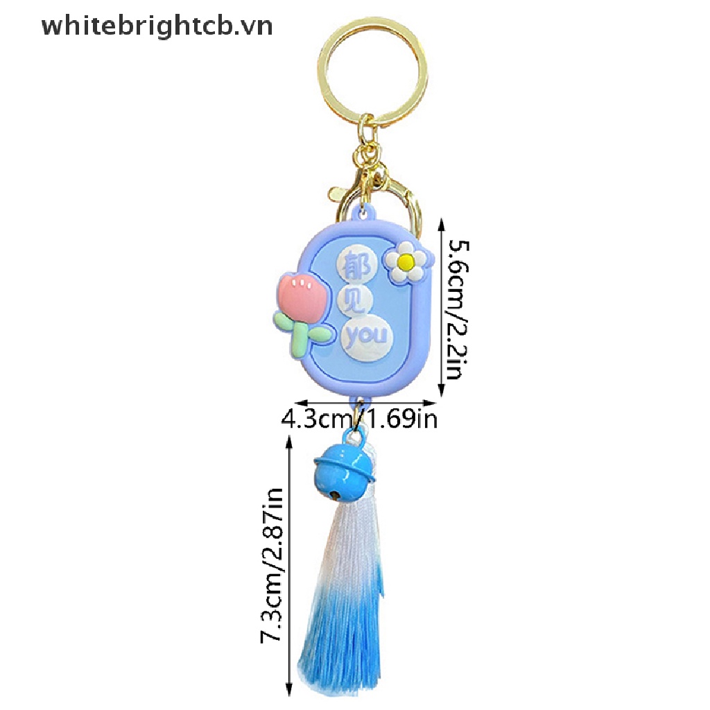 / / Eid / / Móc Khóa Cao Su May Mắn Phối Tua Rua May Mắn Phong Cách Trung Hoa Trang Trí Xe Hơi