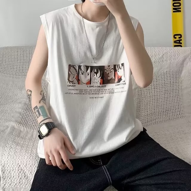 Hàng Mới Về Mới Áo Thun Không Tay Phong Cách Hong Kong Thời Trang Cho Nữ