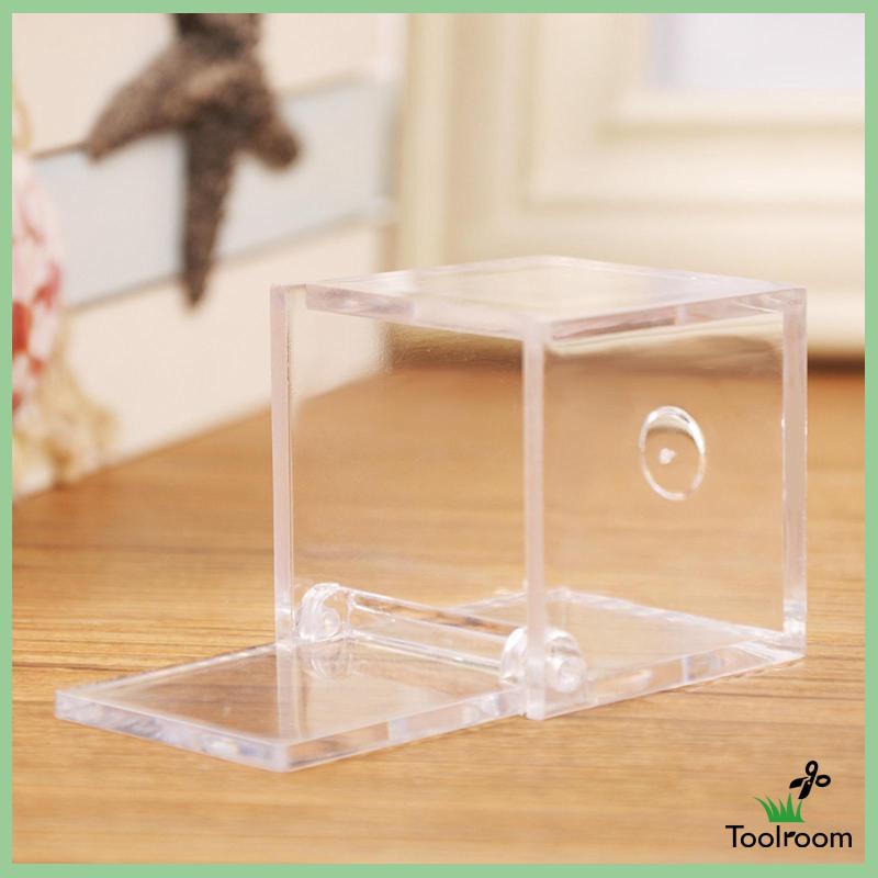 Hộp Đựng Quà Trong Suốt Bằng Acrylic Có Nắp Đậy Tiện Dụng Cho Gia Đình / Đám Cưới