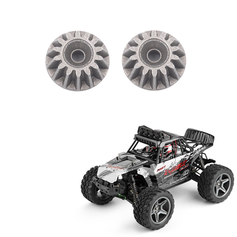 Set 2 Bánh Răng Kim Loại Chuyên Dụng Cho Xe Hơi 104019- 2228 cho WLtoys 104009 104016 104019 Phụ Tùng 12402-A 12409 Cho Xe Điều Khiển Từ Xa