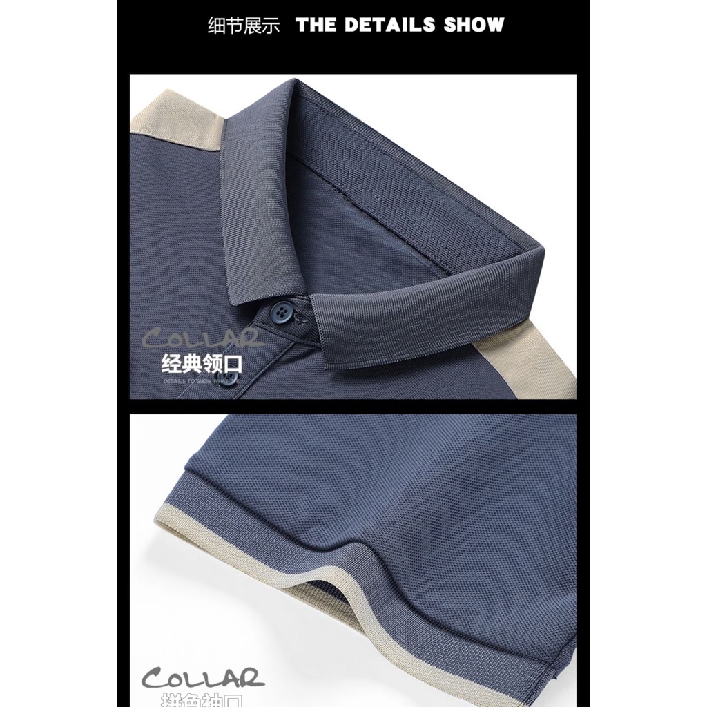 Áo polo Plus Size M-8XL Cao Cấp Cho Nam