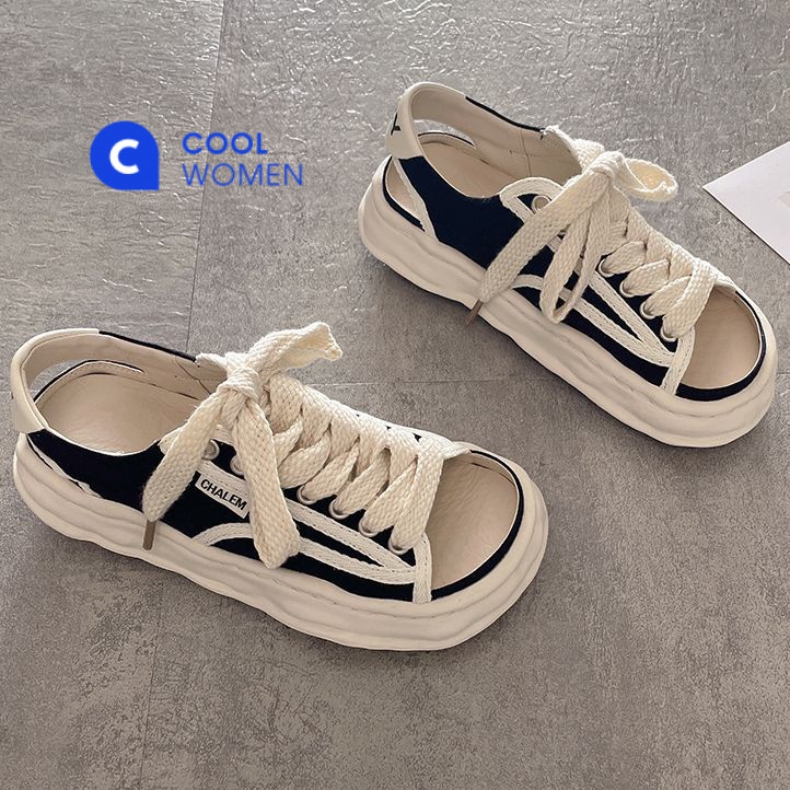 Sandal Hở Ngón Mùa Hè 2023 Phong Cách Mới Cho Nữ Sinh