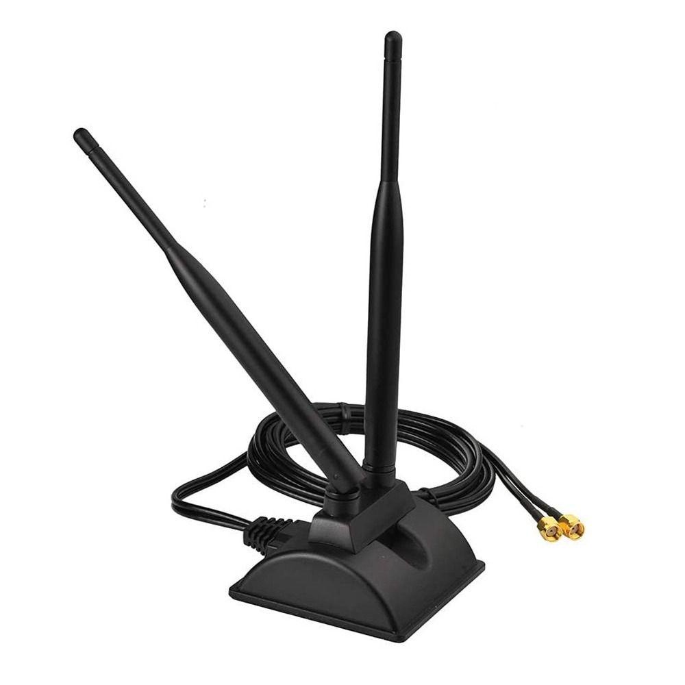 Ăng Ten MMLUCK WiFi Băng Tần Kép Kèm Dây Cáp Mở Rộng Cho Bộ Định Tuyến WiFi Không Dây SMA