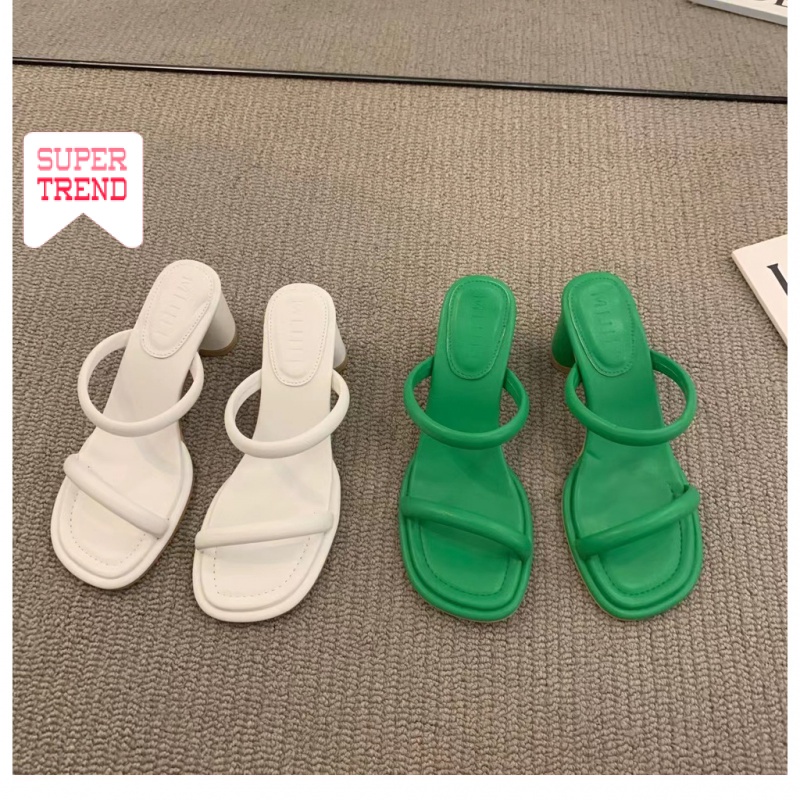 Giày Sandal Cao Gót Phong Cách Pháp Hàng Mới Thời Trang Mùa Hè 2022