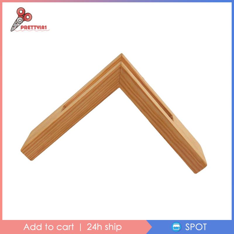 Giá Đỡ Khăn Ăn Hình Tam Giác Bằng Gỗ Tiện Dụng Cho Khách Sạn [Prettyia1] [Prettyia1]