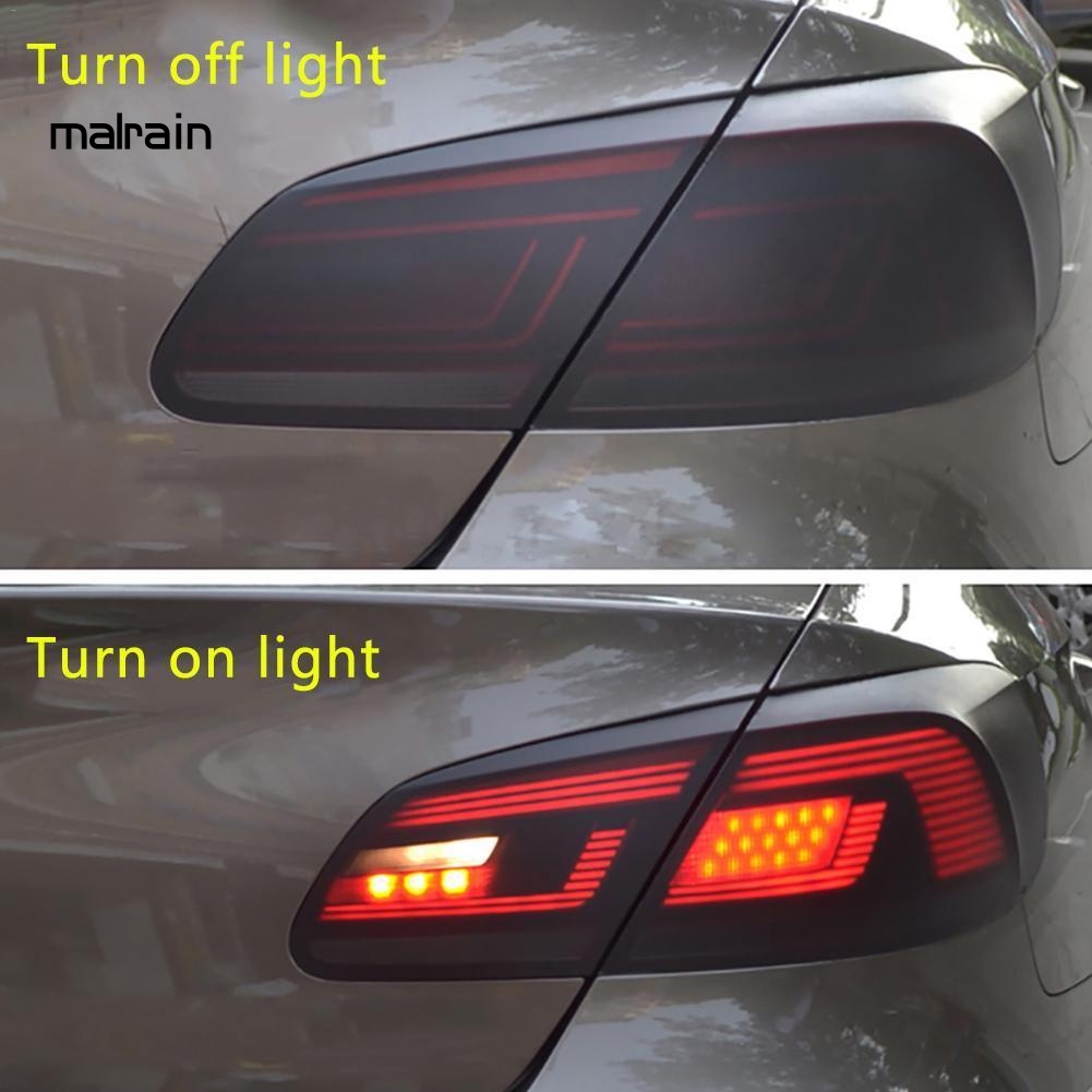 Sticker Dán Đèn Pha Xe Hơi Màu Đen Nhám Kích Thước 30x150cm