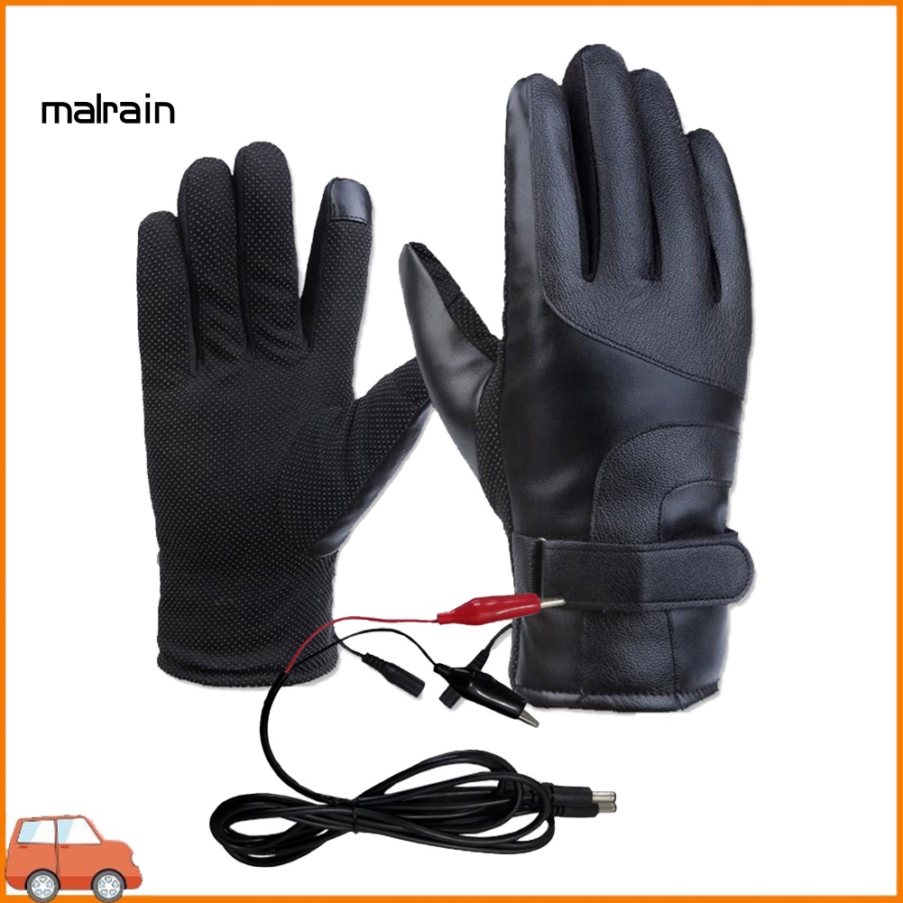 1 Đôi Găng Tay Sưởi Ấm Chạy Điện Dành Cho Xe Mô Tô