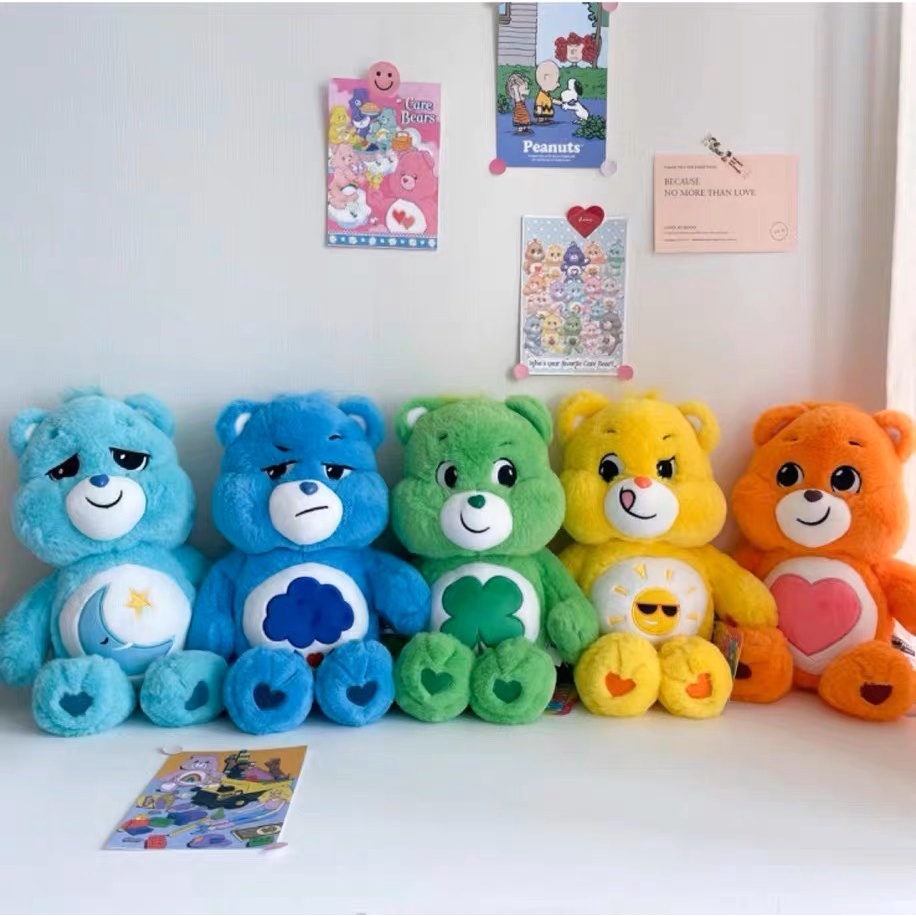 Đồ chơi nhồi bông chính hãng Spot Care Bear Care Bear Chính hãng Búp bê gấu dễ thương chính hãng Gấu bông cầu vồng Nhiều kiểu dáng Nhiều kích cỡ Gửi Quà tặng trẻ em Quà tặng sinh nhật Quà tặng trao đổi