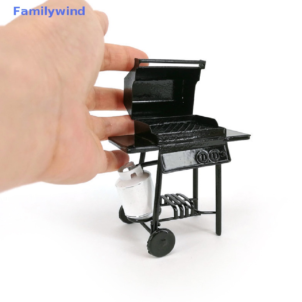 Mô Hình Đồ Nướng Bbq Bằng Kim Loại Tỉ Lệ 1 / 12 Trang Trí Nhà Búp Bê