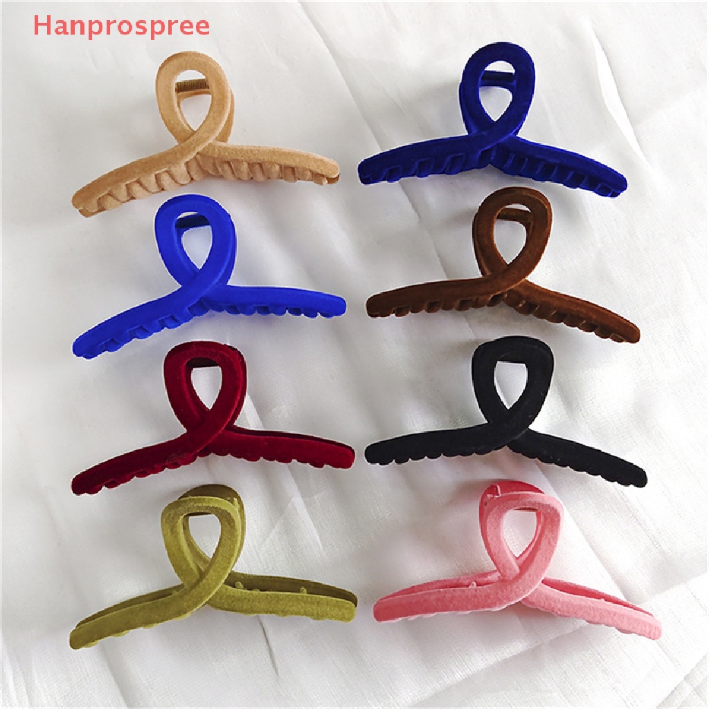 Hanprospree > Kẹp Tóc Chéo Cố Định Hình Cá Mập Phong Cách Retro