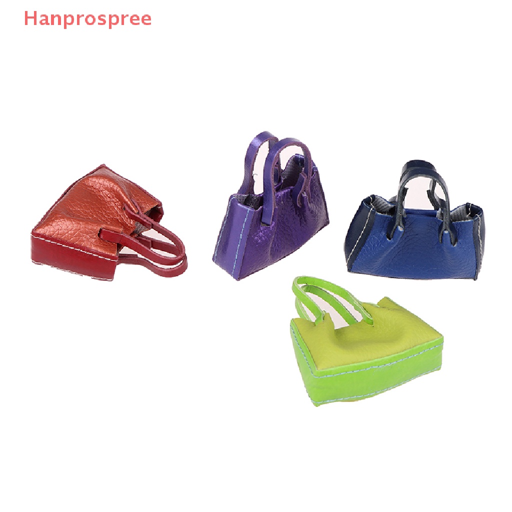 Túi Xách Da PU Trang Trí Nhà Búp Bê Tỉ Lệ 1 / 6 1 / 12