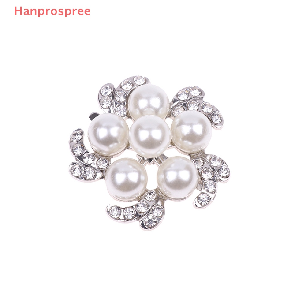 Hanprospree > 1 Kẹp Khóa Giày Cao Gót Đính Ngọc Trai Trang Trí Dành Cho Bạn Nữ