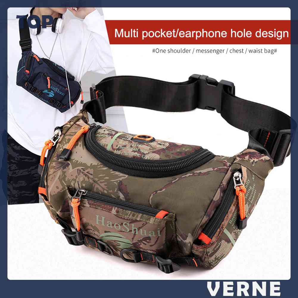 Túi Đeo Chéo Thể Thao Bằng Nylon Thoáng Khí Cho Nam