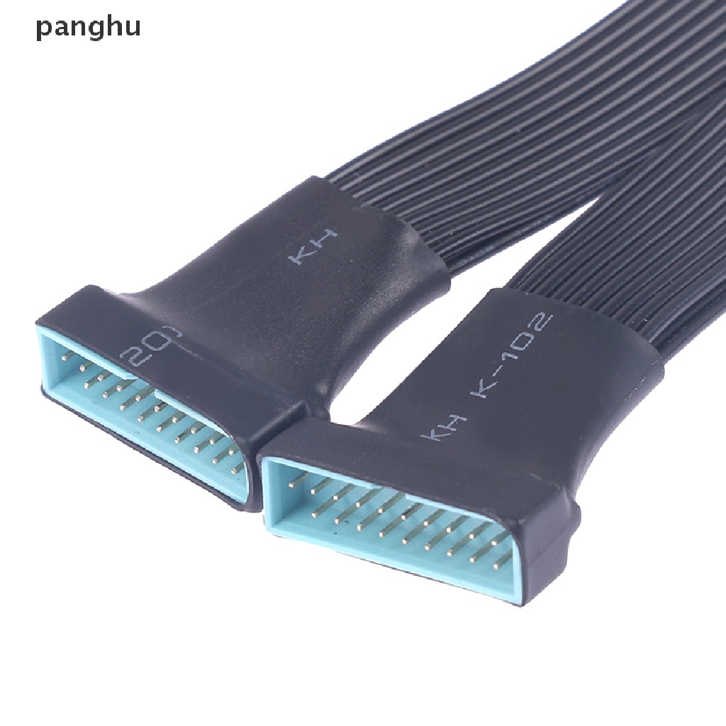 Bo Mạch Chủ Nối Dài Chuyển Đổi USB 3.0 19Pin Sang 2 Cáp Chia 12Cm 19Pin