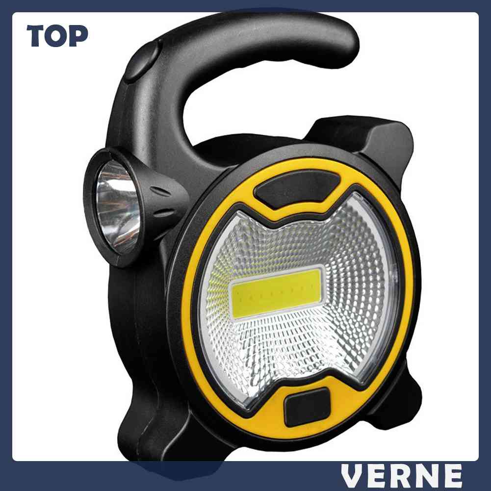 Đèn Pin LED COB Cầm Tay Tiện Lợi Cho Hoạt Động Ngoài Trời