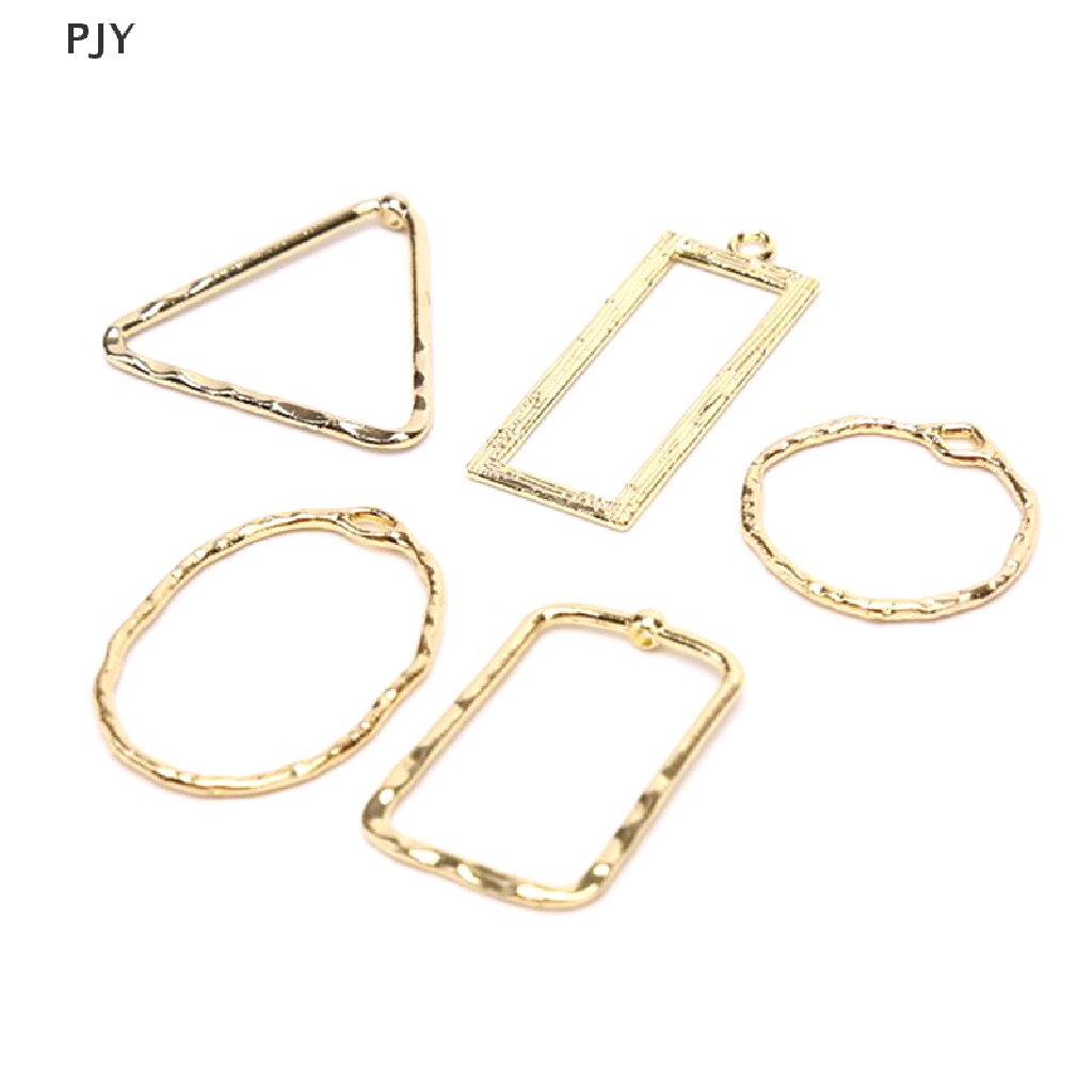 Set 10 Mặt Dây Chuyền Hợp Kim Rỗng Hình Chữ Ch DIY PJ