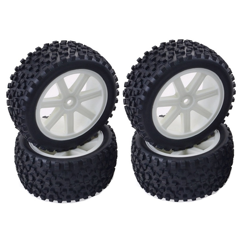 Set 4 Bánh Xe Thay Thế Cho Xe Điều Khiển Từ Xa WLtoys 144001 144010 124019 124018 124017 Phụ Kiện Nâng Cấp Cho Xe Hơi Điều Khiển Từ Xa 1 / 12 1 / 14 1242