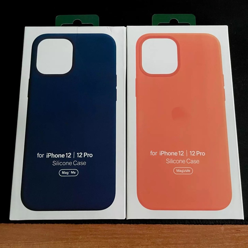 Ốp Điện Thoại Silicon Từ Tính In Logo Hoạt Hình Cho iPhone 12 Pro Max 12 iPhone12