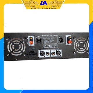 mặt sau main ráp cho ampli có cổng speakon cho loa sân khấu