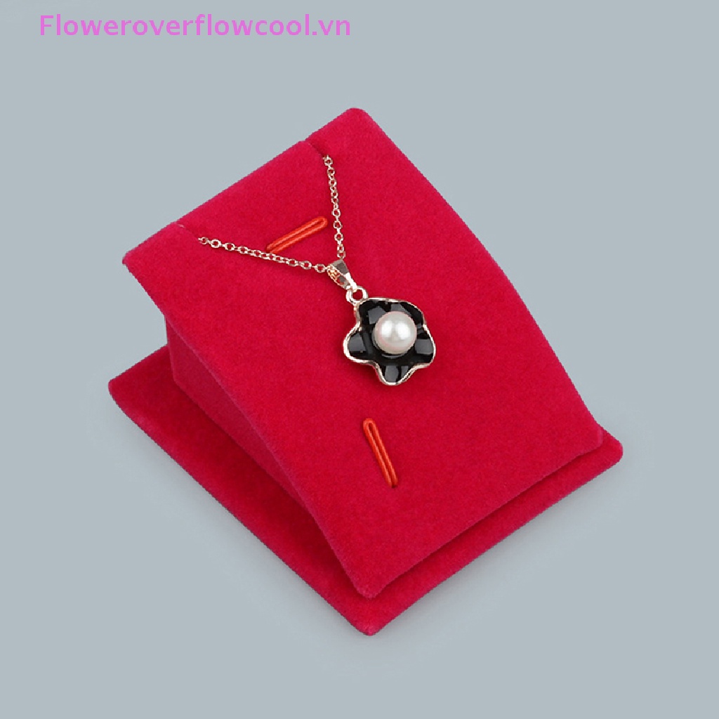 Giá Đỡ Trưng Bày Trang Sức Bằng Nhung Mini Tiện Dụng