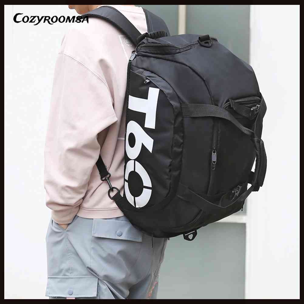 Túi Đựng Đồ Tập Thể Thao Sức Chứa Lớn Chia Ngăn Khô / Ướt Tiện Dụng Cho Nam Và