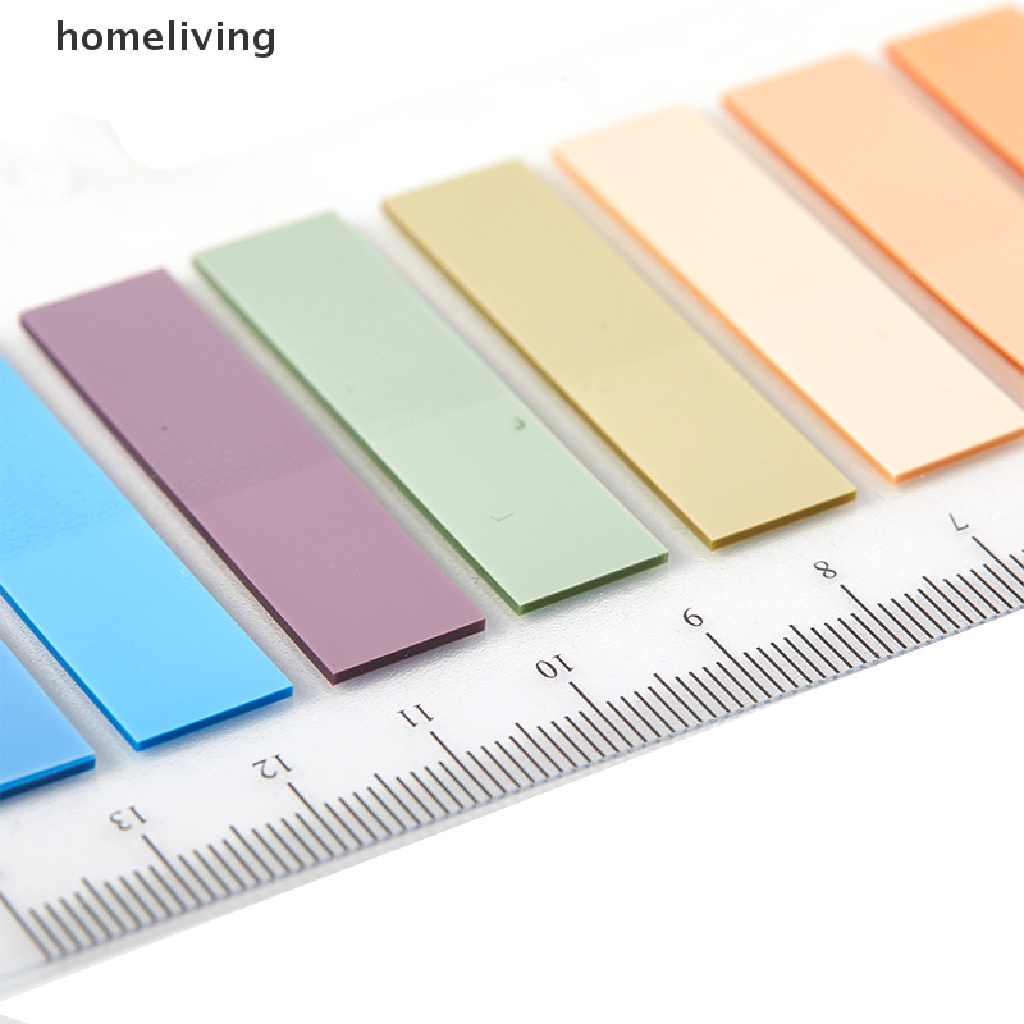 Homeliving Set 200 Tờ Giấy Dán Ghi Chú Đánh Dấu Trang Sách Hình Lá Cờ
