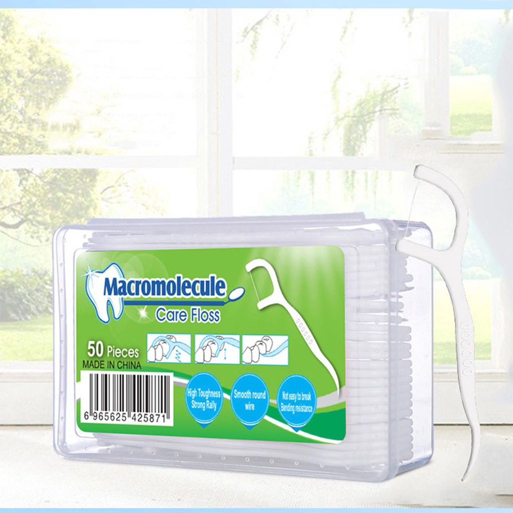 Tăm Xỉa Răng Nha Khoa Sạch Sẽ 7.5 cm. 50 Miếng