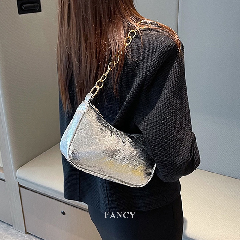 Túi Xách Nữ Màu Trơn Phong Cách Retro Sang Trọng