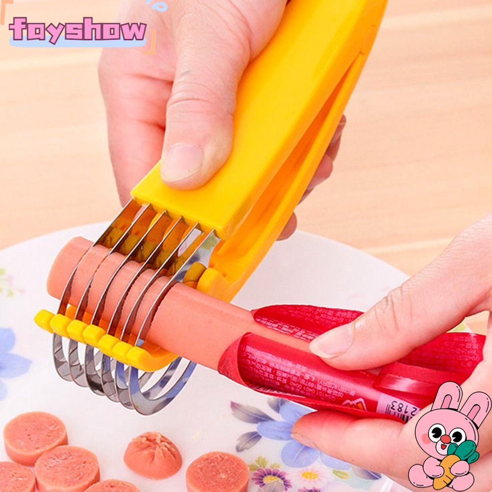 Dụng Cụ Cắt Chuối Xúc Xích Thiết Kế Mới Tiện Lợi Dễ Dùng