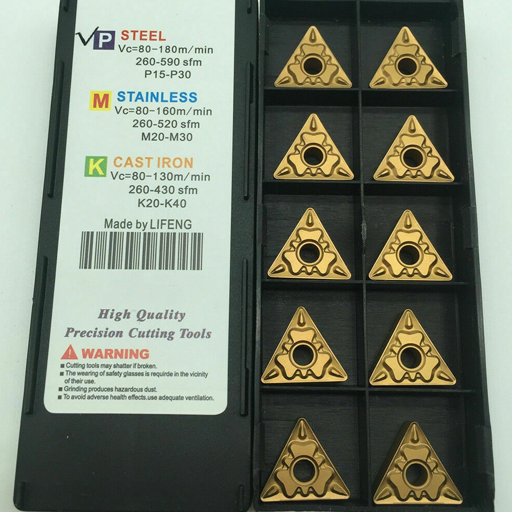 Đĩa Xoay Cacbua Chèn Dài Đa Năng TNMG160408- Hq TNMG332 10 Miếng