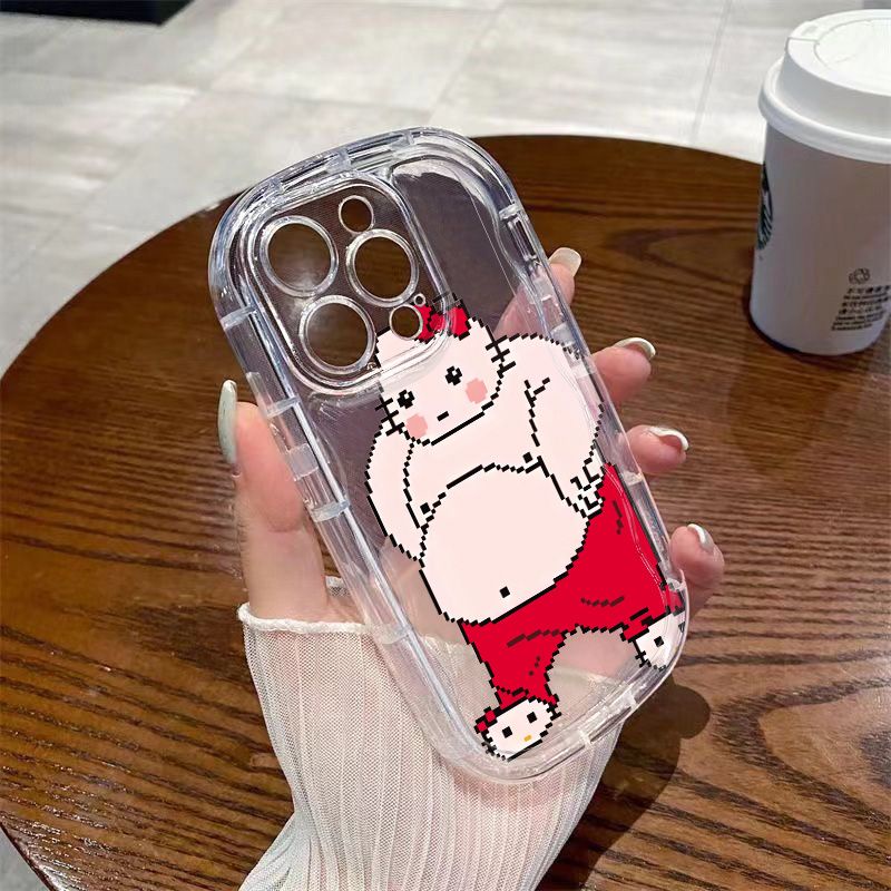 ✅Ốp Điện Thoại Mềm Trong Suốt Chống Sốc Hình Hello Kitty Cho Apple xs promax 712 8p13iPhone14xr / 11 XGNM